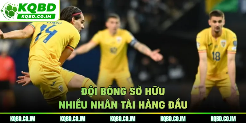 Đội bóng sở hữu nhiều nhân tài hàng đầu