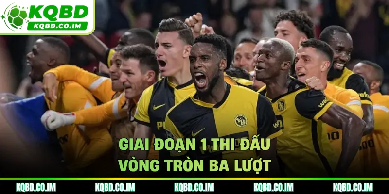 Giai đoạn 1 thi đấu vòng tròn ba lượt