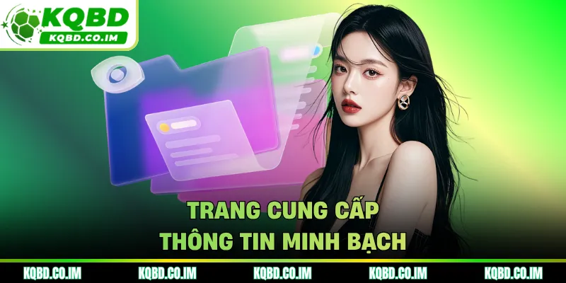 Trang cung cấp thông tin minh bạch