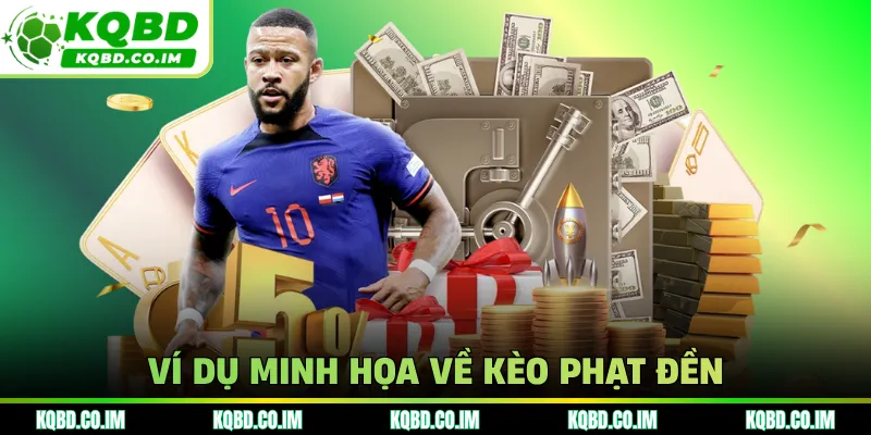 Ví dụ minh họa về kèo phạt đền 